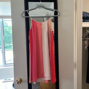 Shades of pink dress